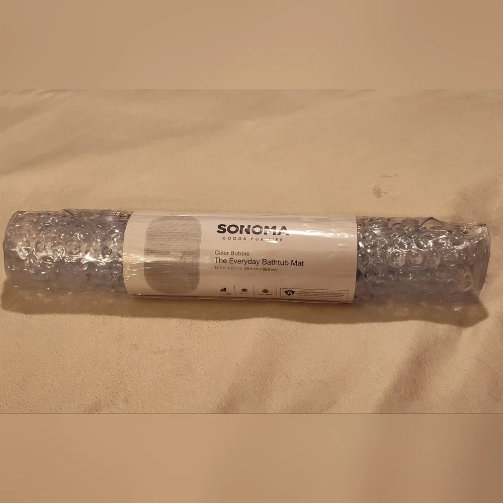 NEW! Sonoma Bubble Bath Mat